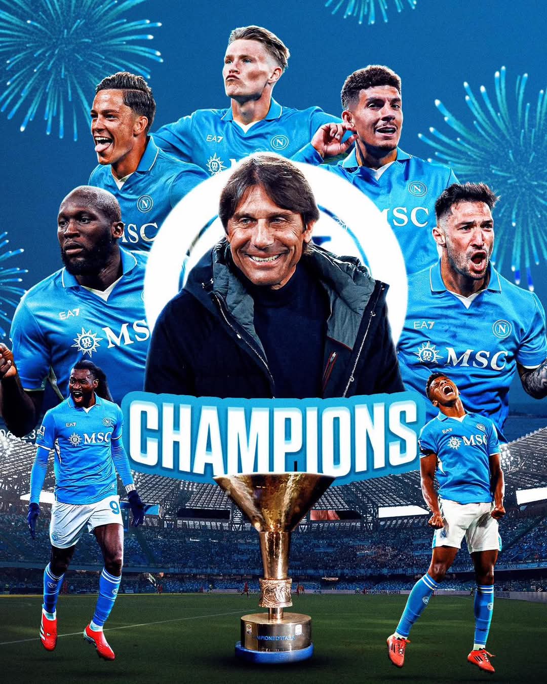 里昂碾压那不勒斯，孔蒂关键制胜的简单介绍